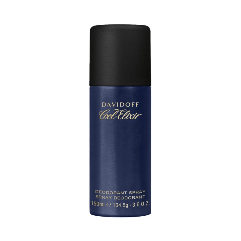 Davidoff Cool Elixir Spray Deodorant - 150ml