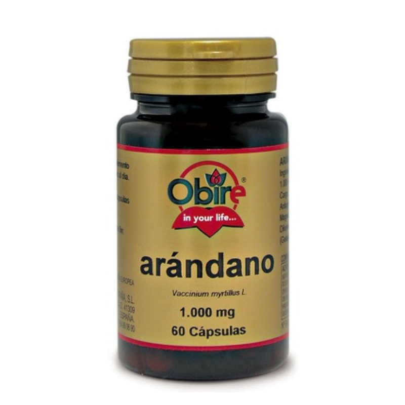 Obire Arandano 1000 Mg 60 Caps