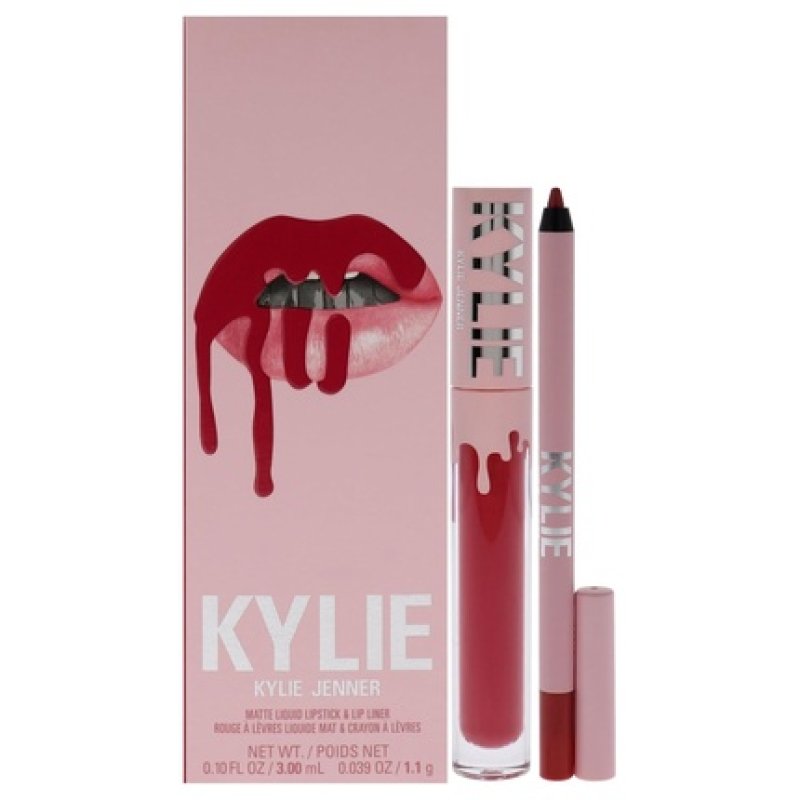 Kylie Cosmetics Matte Lip Kit 503 Bad Lil Thing for Women 0.10 Oz