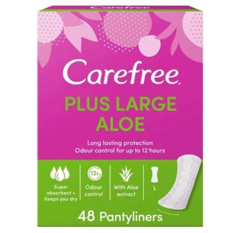 Plus Large Aloe Vera Scented Hygienic Pads 48 Count