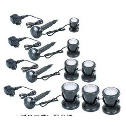 Boyu - Pond Lighting with Light Sensor 2pcs 3W LED 12V - White