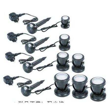 Boyu - Pond Lighting with Light Sensor 2pcs 3W LED 12V - White