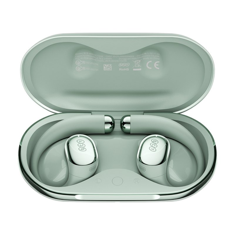 QCY Crossky R70 wireless earphones (green)