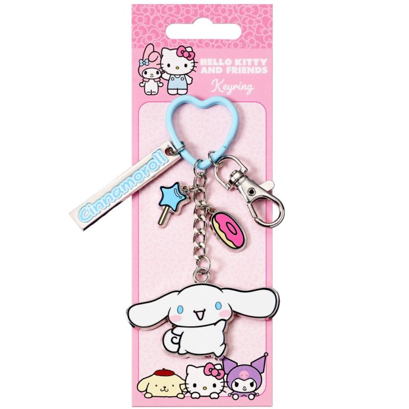 HELLO KITTY - Cinnamoroll - Porte-Clés avec Charmes