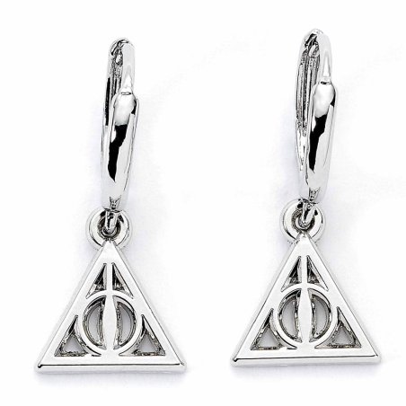HARRY POTTER - Reliques de la Mort - Boucles d'Oreilles Pendante