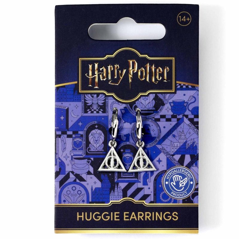 HARRY POTTER - Reliques de la Mort - Boucles d'Oreilles Pendante