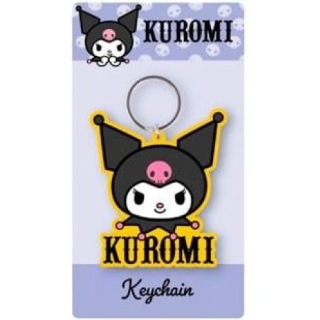 KUROMI - Jaune - Porte-clés en Caoutchou