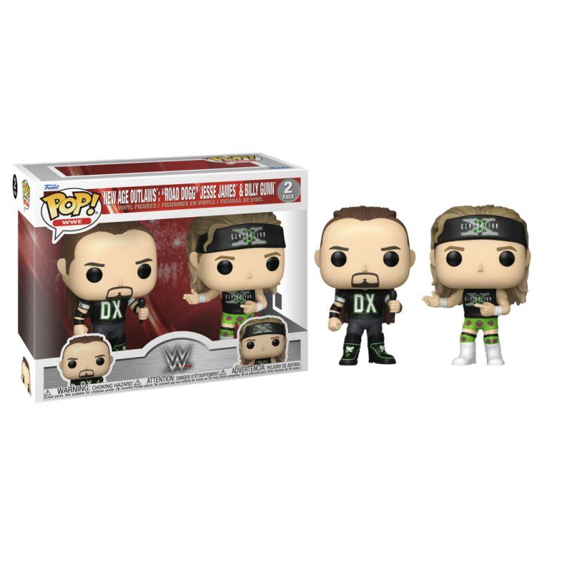 WWE - POP - 2 Pack New Age Outlaws Jesse James And Billy Gunn