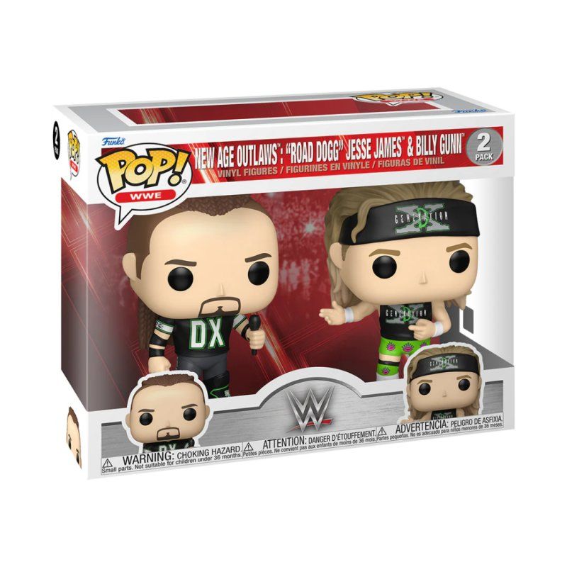 WWE - POP - 2 Pack New Age Outlaws Jesse James And Billy Gunn