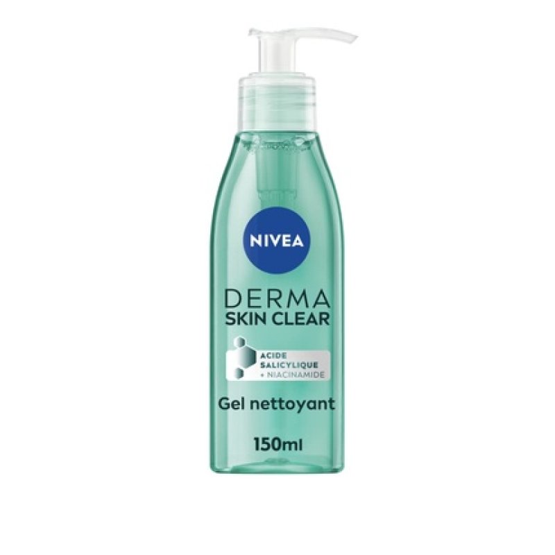Nivea Derma Active Skin Clear Wash Gel & Cleansing Gel 150ml