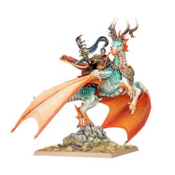 Warhammer ToW - Grand Cathay Seigneur Shugengan sur le Grand Esprit Longma