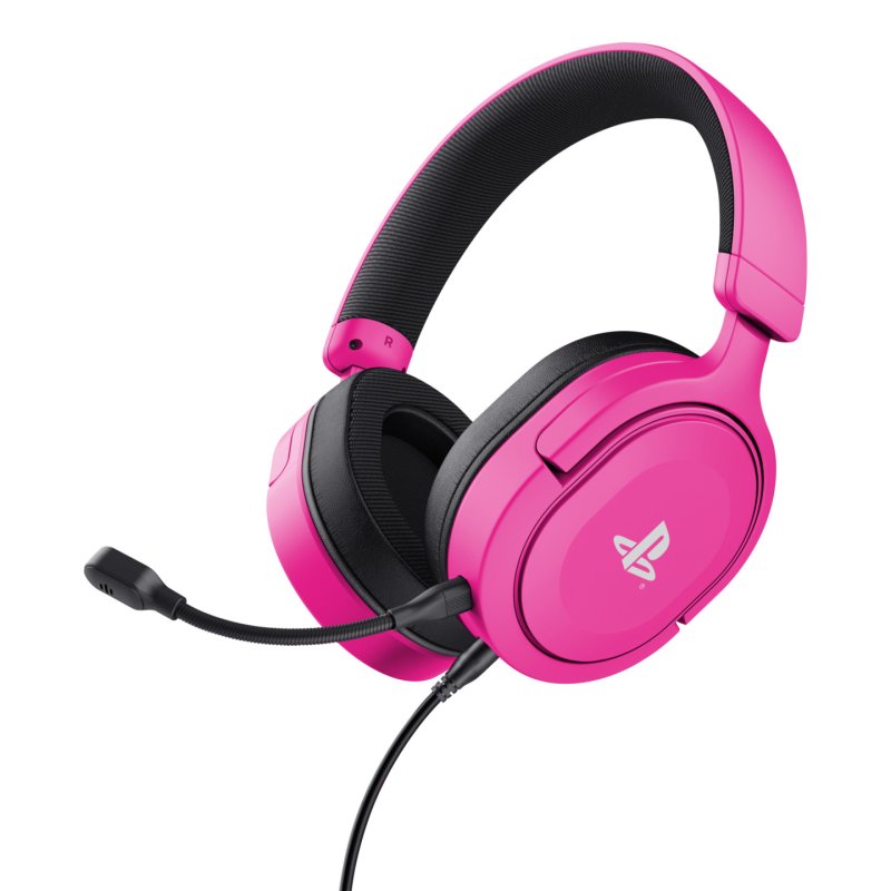 Trust GXT 498P Forta Headset Wired Head-band Gaming Pink