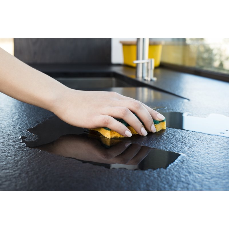 Vileda 144791 éponge Rectangulaire Cellulose, Fibre Vert, Jaune 2 pièce(s)