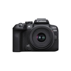 Canon EOS R10 RF-S 18-45mm F4.5-6.3 IS STM MILC 24.2 MP CMOS 6000 x 4000 pixels Black