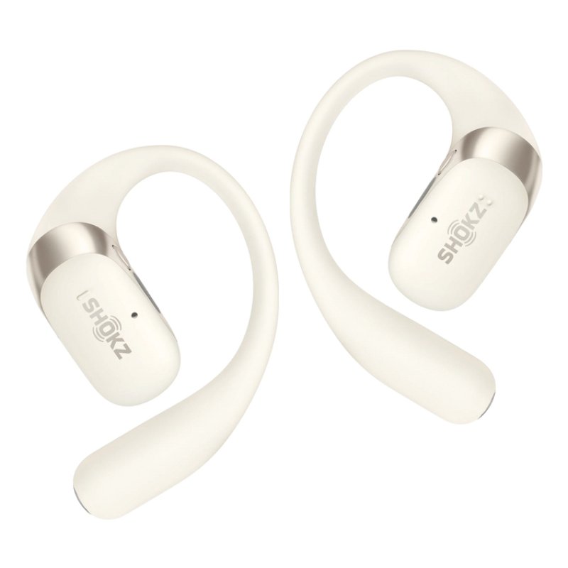 SHOKZ OpenFit 2 Headphones Wireless Ear-hook Calls/Music/Sport/Everyday Beige
