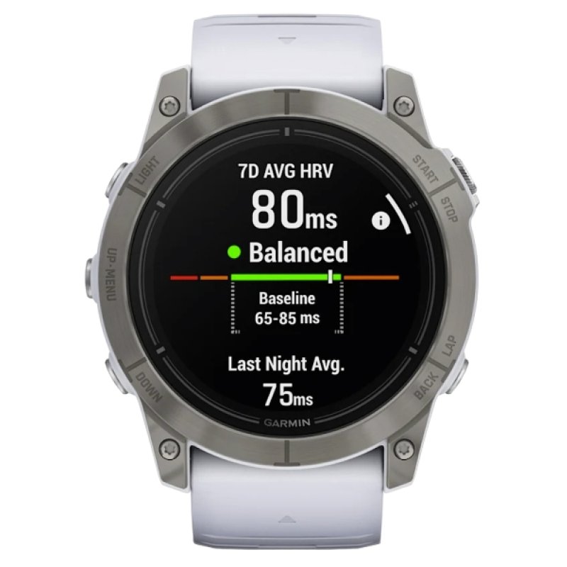 Garmin epix Pro (Gen 2) 3,56 cm (1.4") AMOLED 51 mm Numérique 454 x 454 pixels Écran tactile Titane Wifi GPS