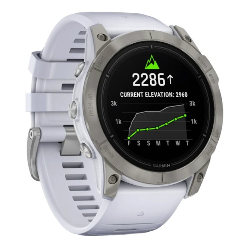 Garmin epix Pro (Gen 2) 3.56 cm (1.4 ) AMOLED 51 mm Digital 454 x 454 pixels Touchscreen Titanium Wi-Fi GPS (satellite)