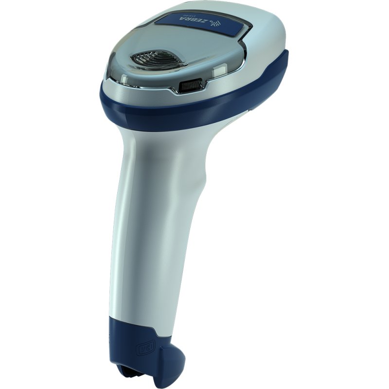 Zebra DS4608-HC Handheld bar code reader 1D/2D LED Blue, White