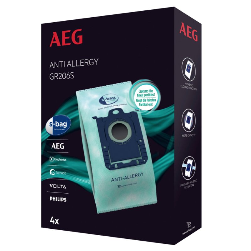 AEG GR 206S Staubbeutel Anti-Allergy
