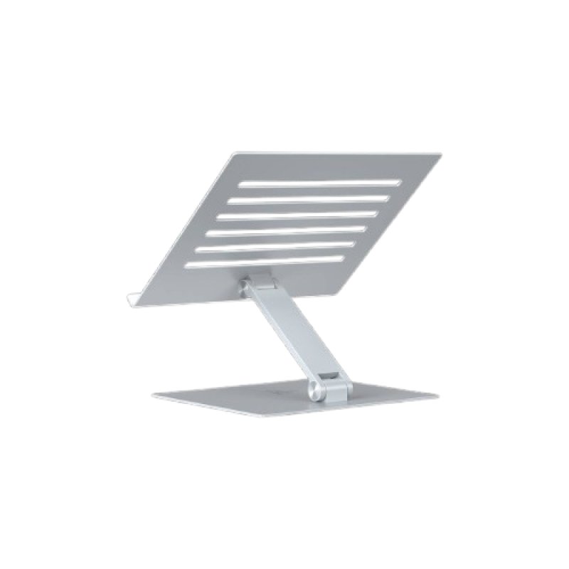 Razer Adjustable Laptop Stand Verstellbarer Aluminium-Ständer für Laptops im Format bis 18 Zoll (45,72cm), silber