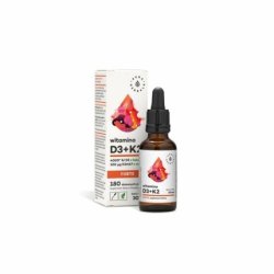 Aura Herbals Vitamin K2 MK-7 100mcg Vitamin D3 4000 IU Forte Drops 30ml
