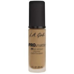 L.A. Girl Pro Matte Foundation Medium Beige 1 Fluid Ounce