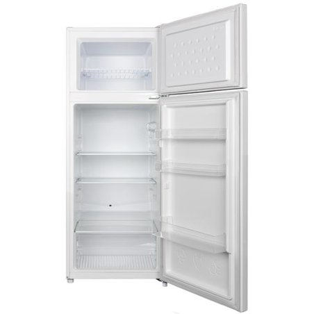 Réfrigérateur 2 portes 211L (170L 41L), Froid statique, Classe E, Blanc *