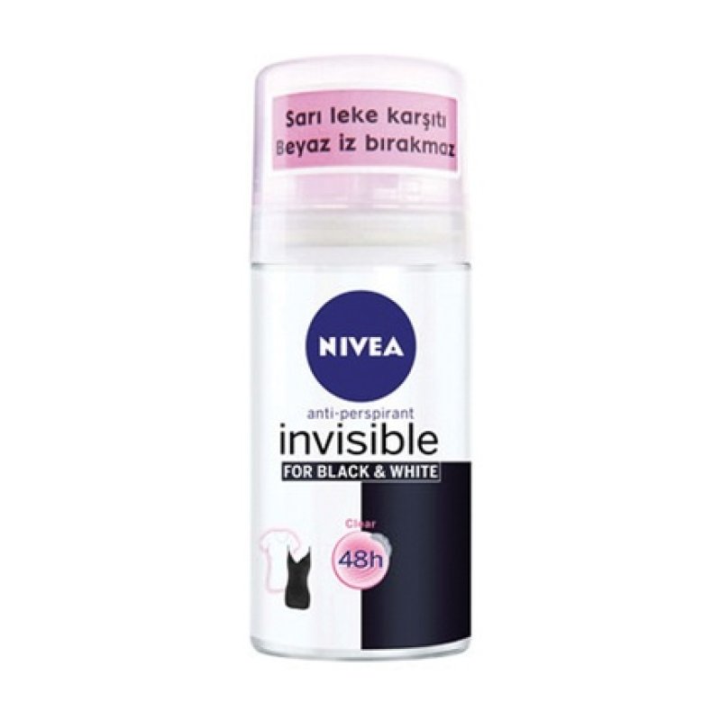 Nivea Mini Deodorant Spray Invisible Black & White