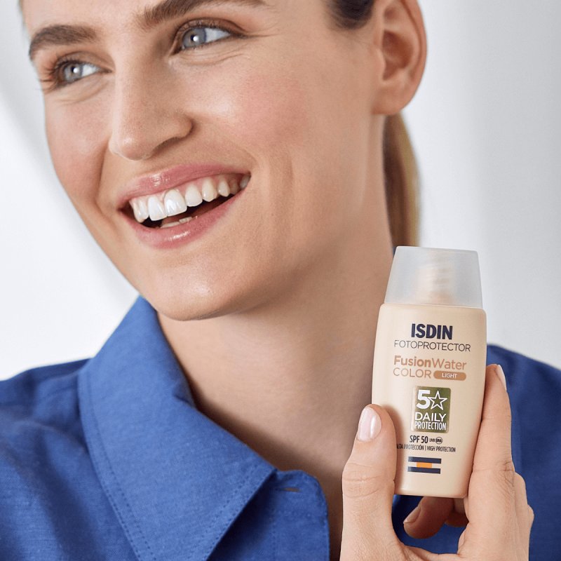 ISDIN Fotoprotector Fusion Water Color Light SPF 50 Sunscreen cream Face Adults