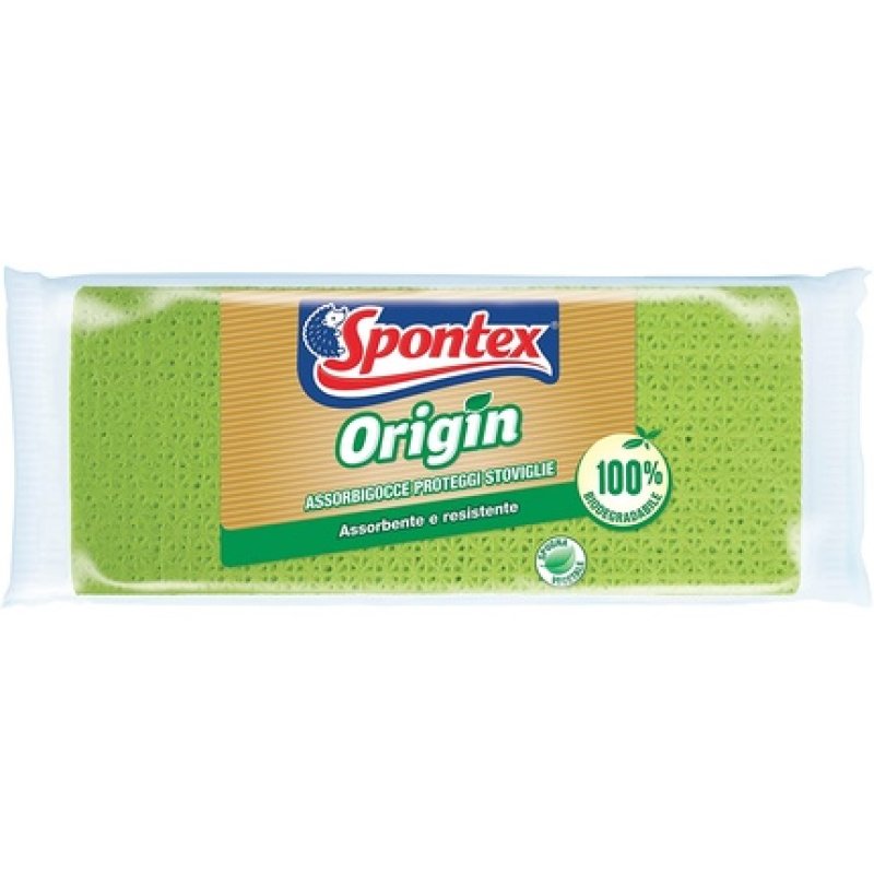 Spontex Origin Biodegradable Absorbent Cloth 42x0.5x31cm