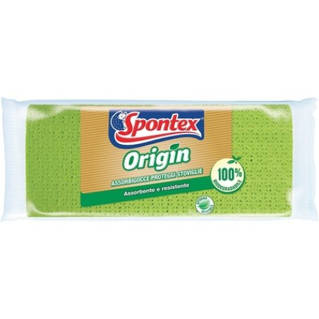 Spontex Origin Biodegradable Absorbent Cloth 42x0.5x31cm