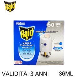 Raid Liquid Electric Base 60n Protection Plus - Home Fragrance
