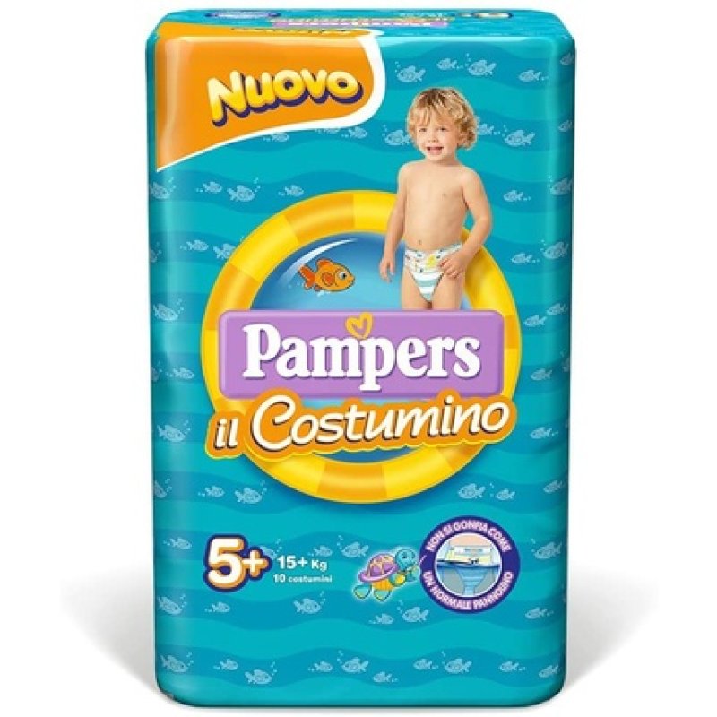 Pampers The Swimsuit, 20 Nappies, Size 5 15 Kg