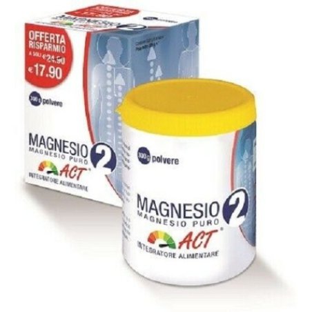 STOCK6-Magnesium 2 Act Savings Offer Queens 300g Powder