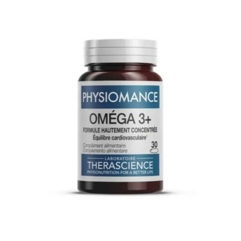 LABORATOIRE THERASCIENCE Physiomance Omega 3 Heart Health Supplement 30 Pearls