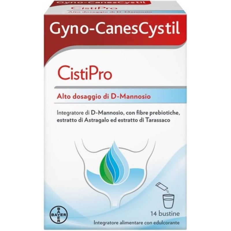 Gyno-Canescystil Cistipro D-Mannose Based Supplement for Wellbeing