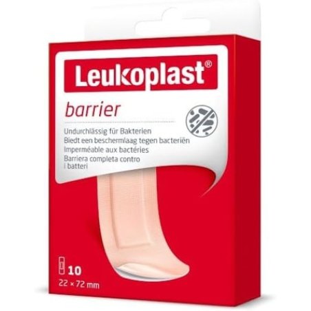 Leukoplast Barrier Plasters 72 x 22 cm 10 Pieces