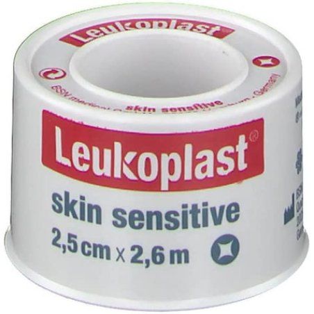 Leukoplast Skin Sensitive with Protective Ring 2.5cm x 2.6m