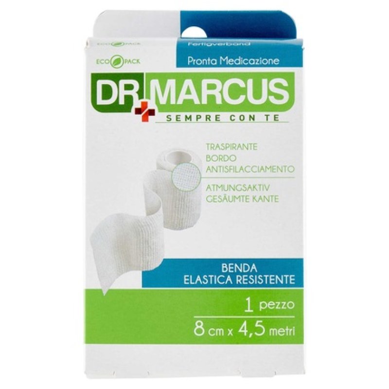 Dr. Marcus Ready Dressing Resistant Elastic Bandage 8 Cm X 4.5 Meters