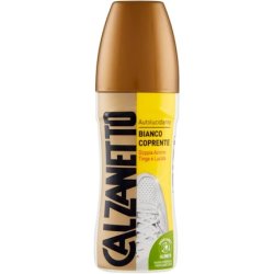 Calzanetto Unisex Autolucidante White Self-polishing for Shoes in Shiny Leather Liquid Bottle New Formula PROPLANET 75ml