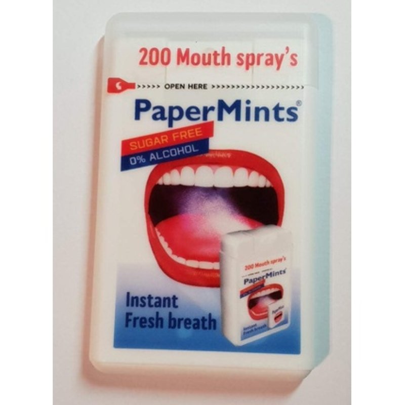 PaperMints Sugar Free Mouth Spray 12ml
