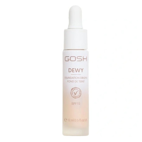 Gosh Copenhagen Dewy Foundation Drops 002 Porcelain - 15ml