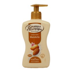 Champagne Foam Foam Of Champagne Soap Cream Almond Milk With Antibacterial Dispenser 300 Milliliters