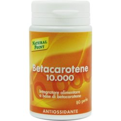 Natural Point Betacarotene 10000 Dietary Supplement 80 Pearls