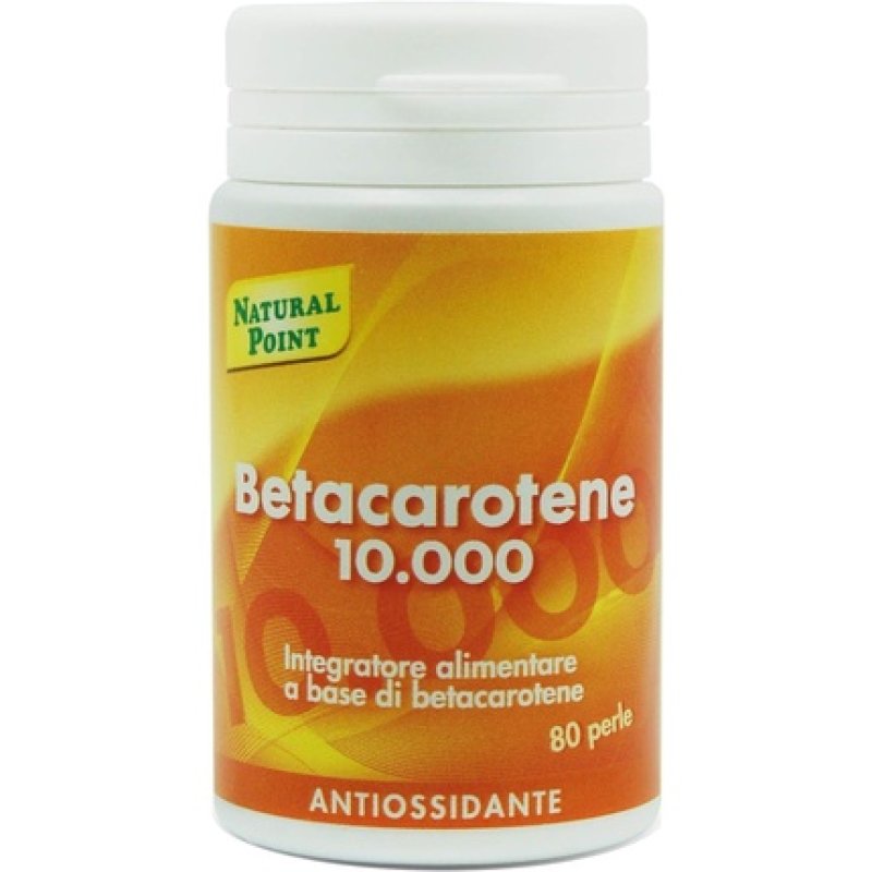 Natural Point Betacarotene 10000 Dietary Supplement 80 Pearls