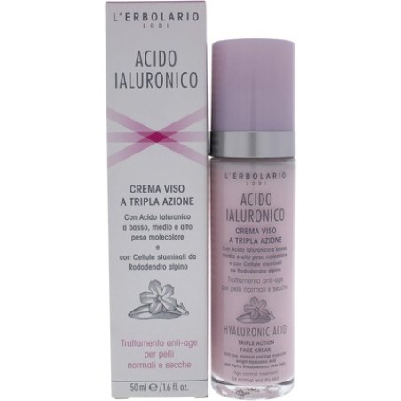 L'Erbolario Hyaluronic Acid Face Cream for Normal and Dry Skin
