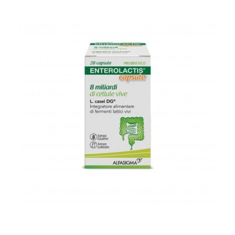 Alfasigma Spa Enterolactis - 20 Capsules