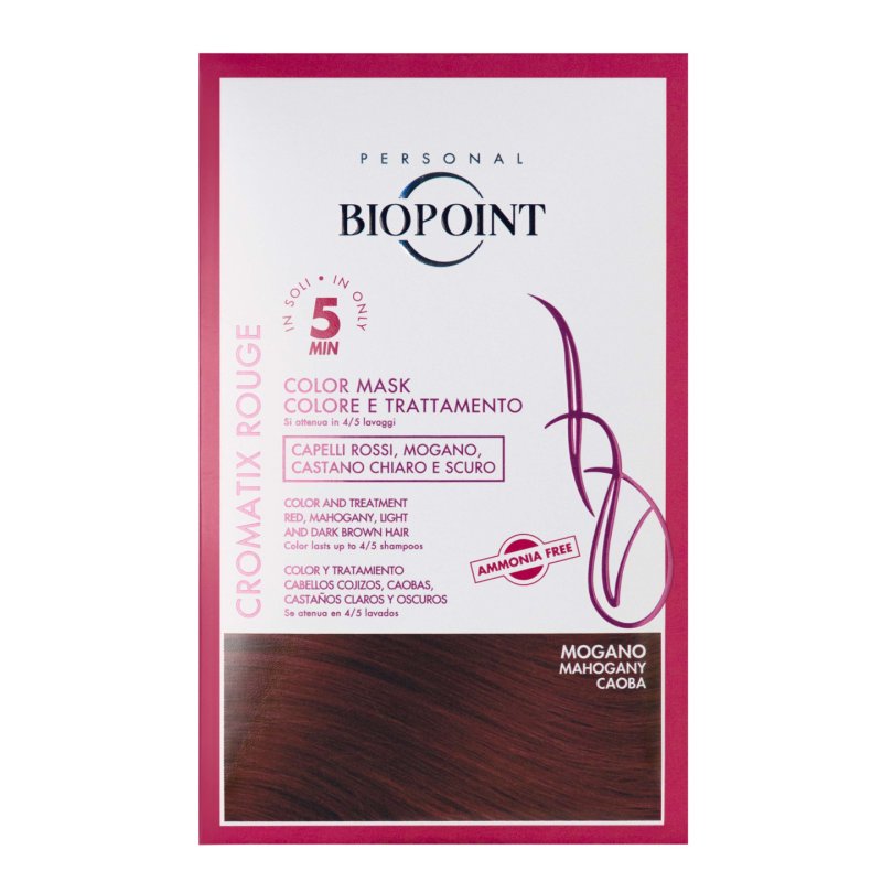 Biopoint Color Mask Mahogany 30ml masque pour cheveux Unisexe