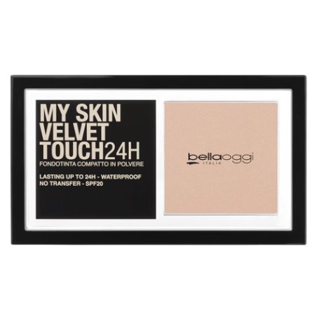 Bellaoggi Compact Foundation Powder My Skin Velvet Touch 24h 15n