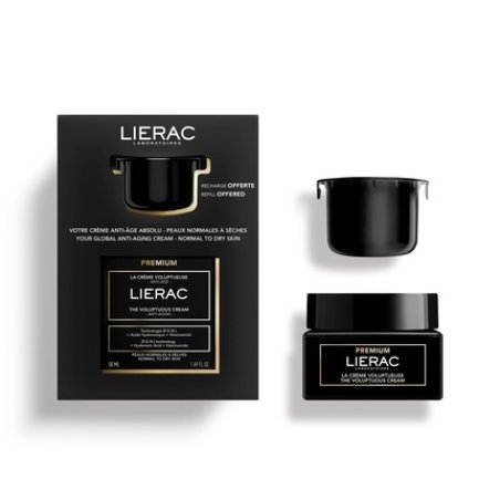 Lierac Premium Set - The Voluptuous Cream 50ml Free 50ml Refill